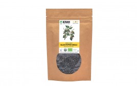 Kiwi Kisan Window Organic Black Pepper Whole   Pack  50 grams